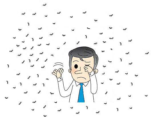 眼睛里有飛蚊，是咋回事？